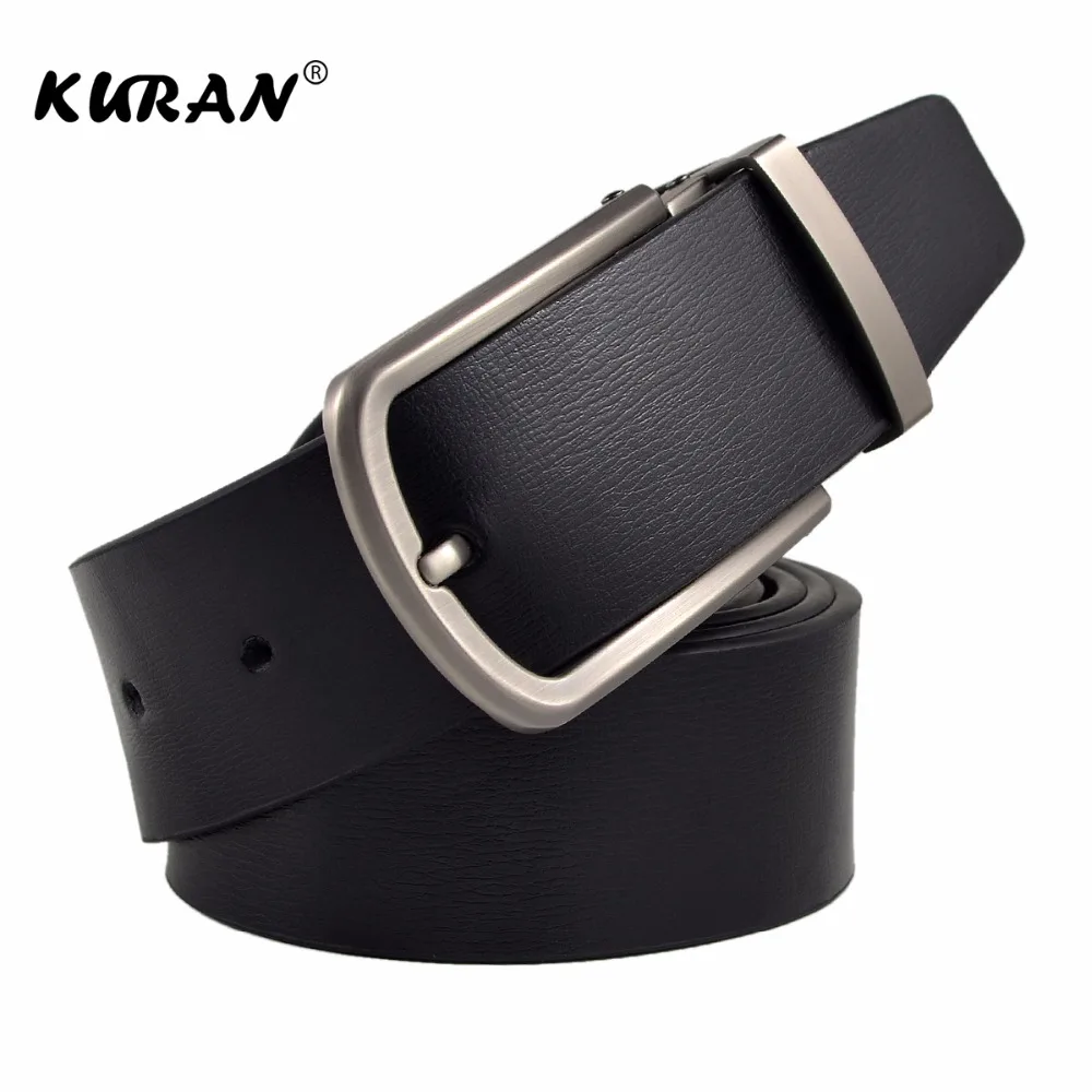 

New Designer Belts Men High Quality Luxury Brand Leather Belt Pin Buckle Black Business Trouser Strap Cinturones Hombre Cinto