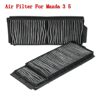 

2Pcs Cabin Air Filter Carbon Fiber For Mazda 5 2006-2010 for Mazda 3 2004-2009 BP4K-61-J6X