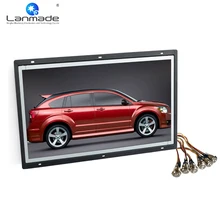 18," внешняя кнопка скидка настенное обшивка 1080 p 12 v dc lcd телевизор VHS usb видео плеер цепи цифровой вывески видео