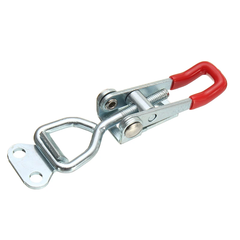 4X Galvanized Iron Spring Loaded Toggle Case Box Chest Trunk Latch Catches Hasp