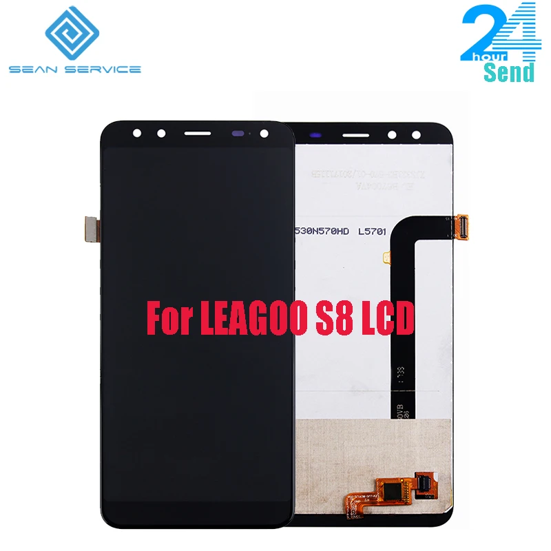 Najtaniej Dla 100% oryginalny wyświetlacz LEAGOO S8 LCD i zespół ekranu dotykowego część naprawcza 5.72 cala akcesoria do telefonu dla LEAGOO S8 stock