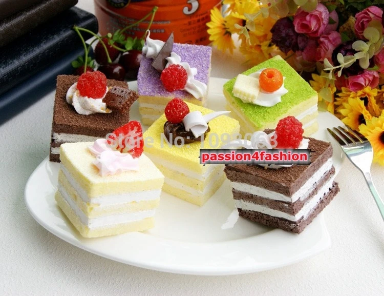 Paquet De 10 Super Simulation Dessert Gateau Patisserie Mignon 6x5 Cm Modele Photographie Jouet Decoration Modele Aleatoire Aliexpress