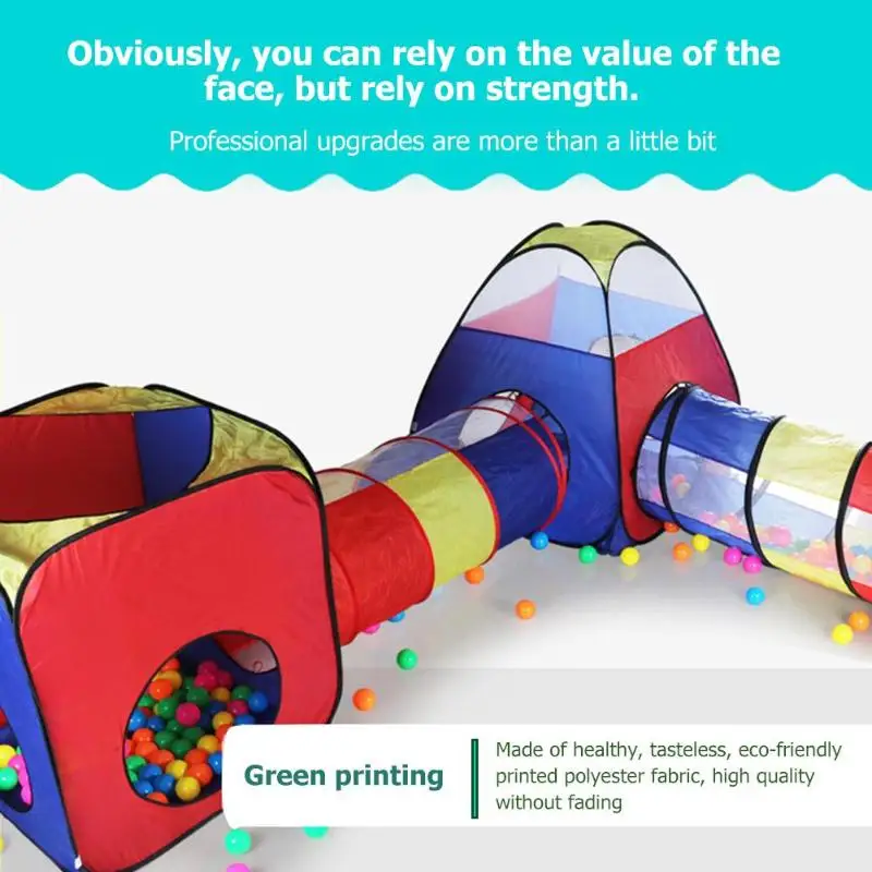 Детский игровой домик палатка для детей FoldableToy детский пластиковый игровая