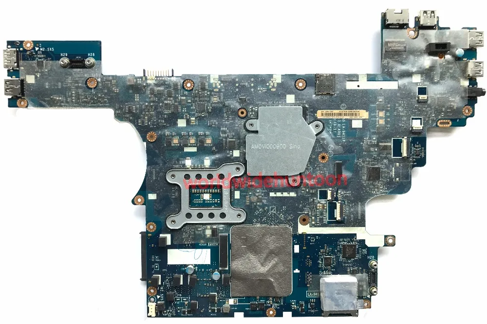 Стильная материнская плата для ноутбука Dell latitude E6540 с разъемом rPGA947 P/N CN 0VWNW8 VALA0 LA
