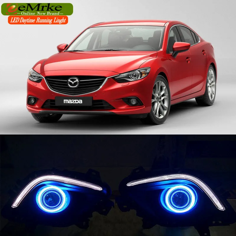 led daytime running lights for mazda6 atenza 2013 2014 mazda 6 lights