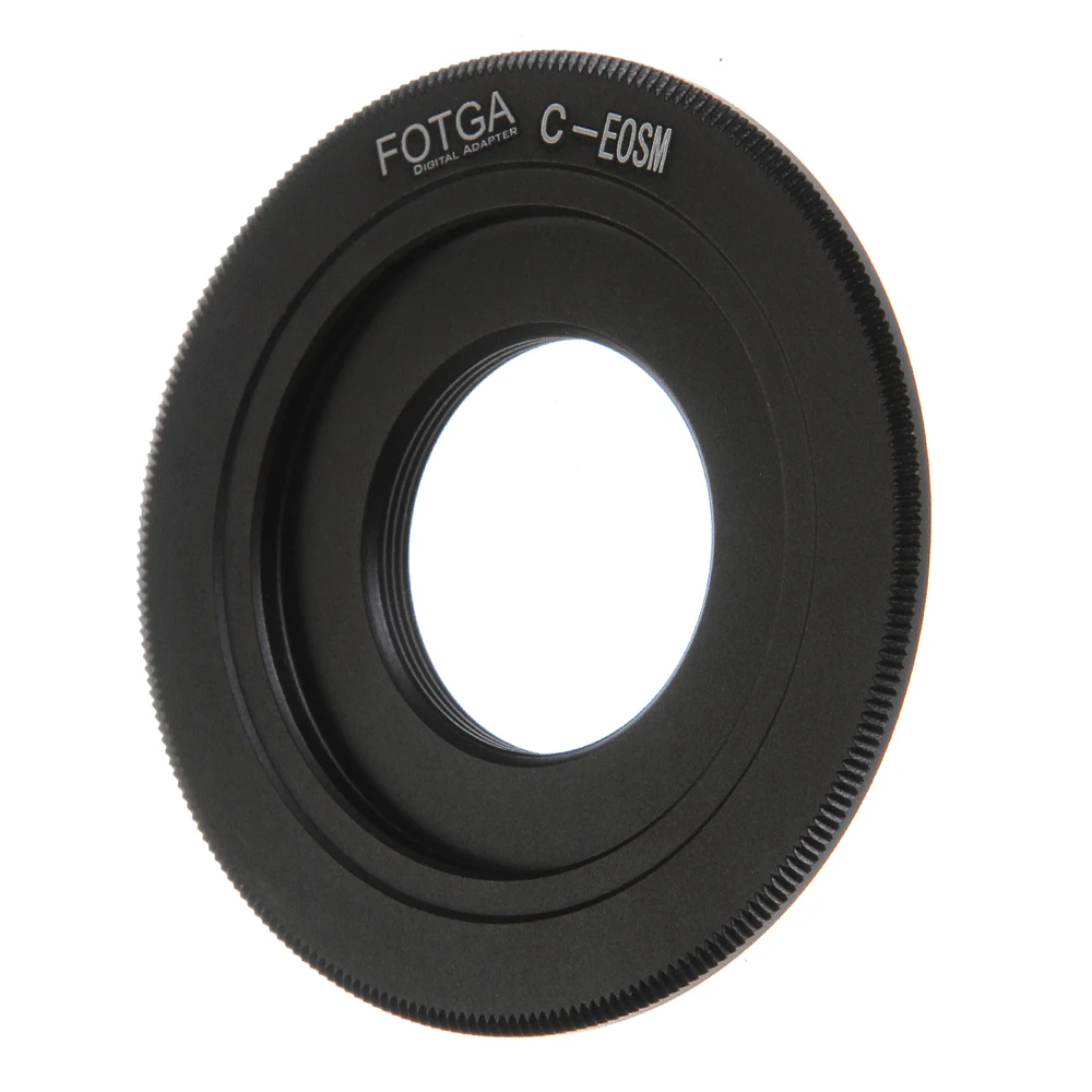 

FOTGA Lens Adapter Ring for C Mount Lens to Canon EOS EF M M2 M3 Mirrorless Camera