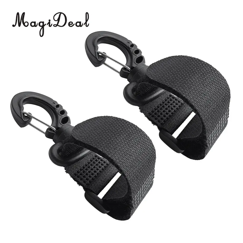 2pcs Black Kayak Paddle Clip Canoe Boating Dinghy Keeper Holder Universal Easy to Attach for Water Sports Fishing Flatable Boat