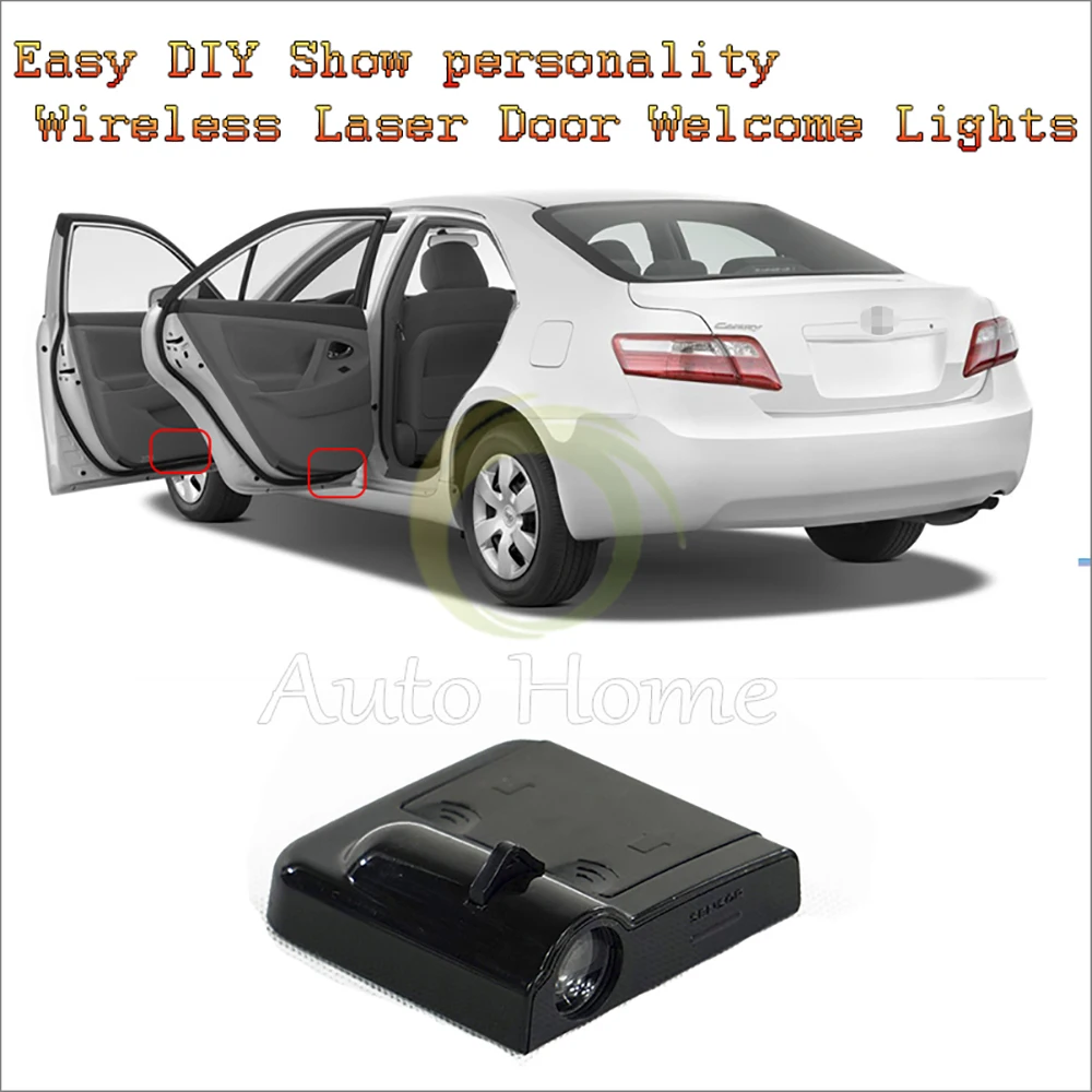 Led Guest Shadow Projector Light Wireless For Toyota Iq For Scion