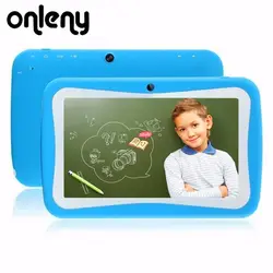 Onleny 7 дюймов детский планшет 512 МБ 8 г 4 ядра Android 5,1 Tablet 1024x600 M744 Tablet PC Детский Подарочный планшет Pc Вкладка ребенок