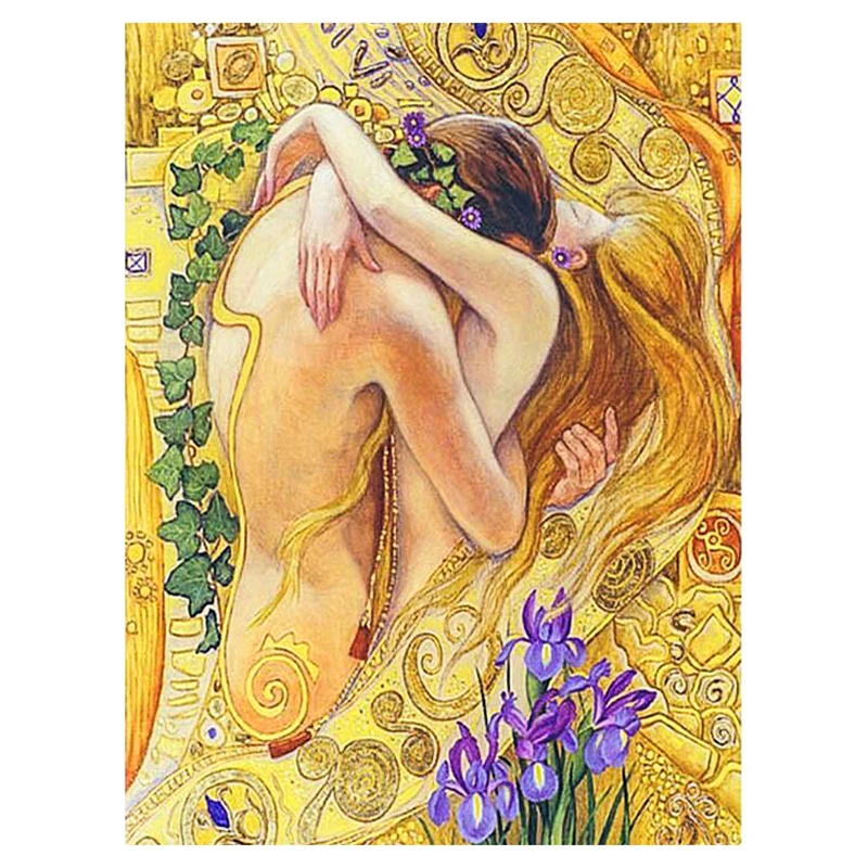 YI BRIGHT Full Square/Round Drill 5D Diamond Painting &quotSexy nude&quot Embroidery Cross Stitch 3D Mosaic Rhinestones Home Decor CNN | Дом и