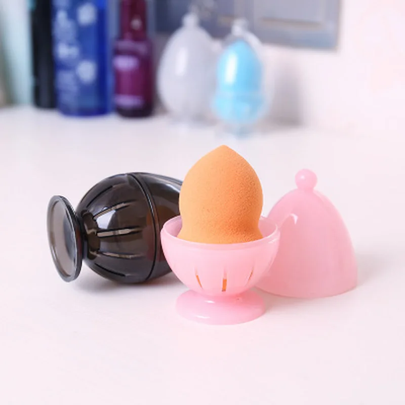

1pcs Makeup Sponge Face Cosmetic Puff Display Stand Make Up Blender Foundation Sponges Holder