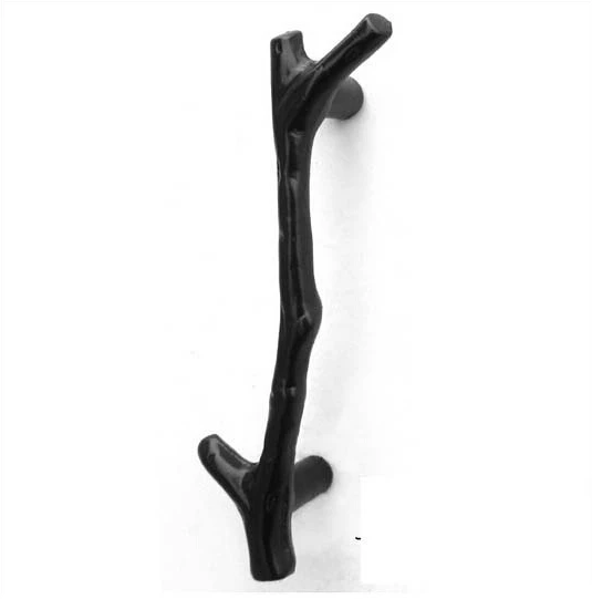 

New design Exclusive Zinc alloy black bough Door Drawer Cabinet Furniture Handle (C.C.: 96 mm, Length: 121 mm)