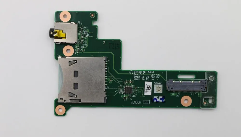 Nuovo Per Lenovo Thinkpad T460S Subcard Ffc Sd Audio Cavo 01Lv497 00Ur952