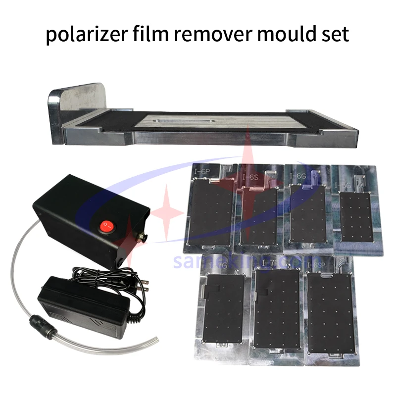

remover mould set for iphone 5/5s/5c/6G/6p/6s/6sp/7/7p/8/8p cellphone lcd screen polarizer film removing factory directly supply