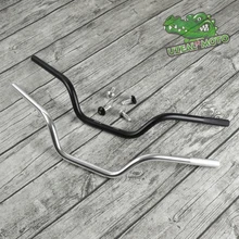 710 мм 22 мм Универсальный винтажный мотоцикл руль из алюминиевого сплава трубы с балансный блок