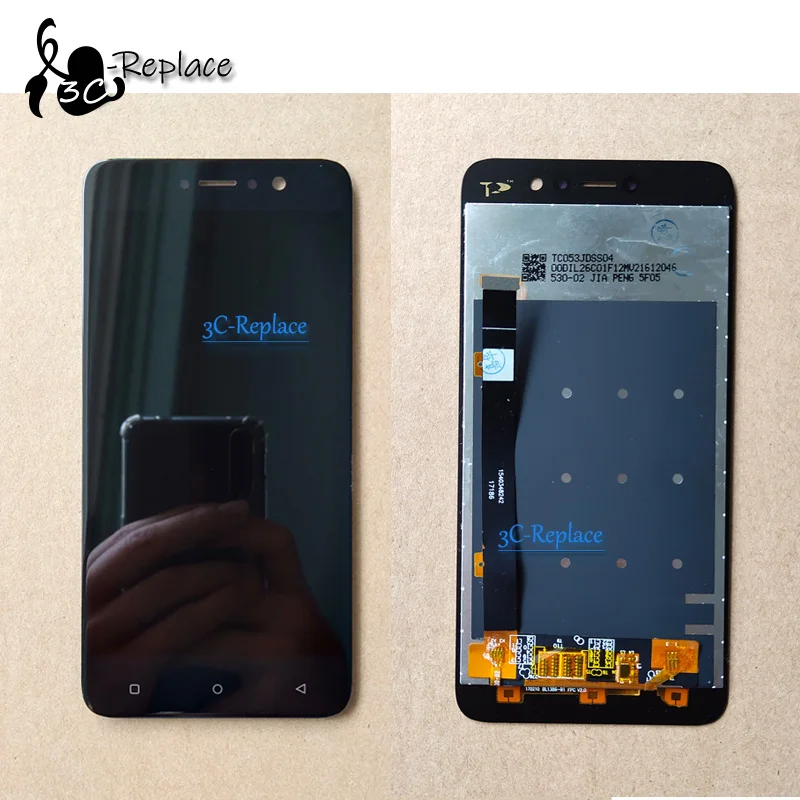 

Black/White/Gold 5.3 inch For Gionee A1 Lite LCD Display Touch Screen Digitizer Assembly Replacement