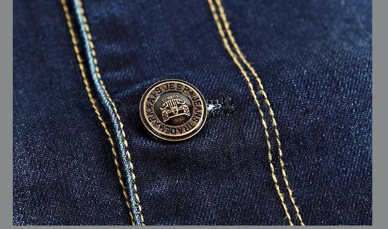 LONMMY M-3XL джинсовая куртка мужская хлопковая в стиле милитари джинсовая куртка мужская куртка армейская многокарманная новая 2018 Мужская s