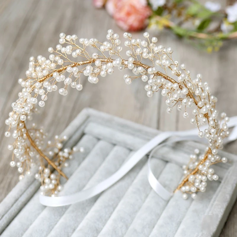 Pearl bridal headwear Clearance