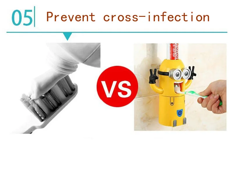 Товары для ванной комнаты автоматический диспенсер для зубной пасты милые соковыжималки аксессуары для ванной комнаты Набор держатель для зубной щетки для детей