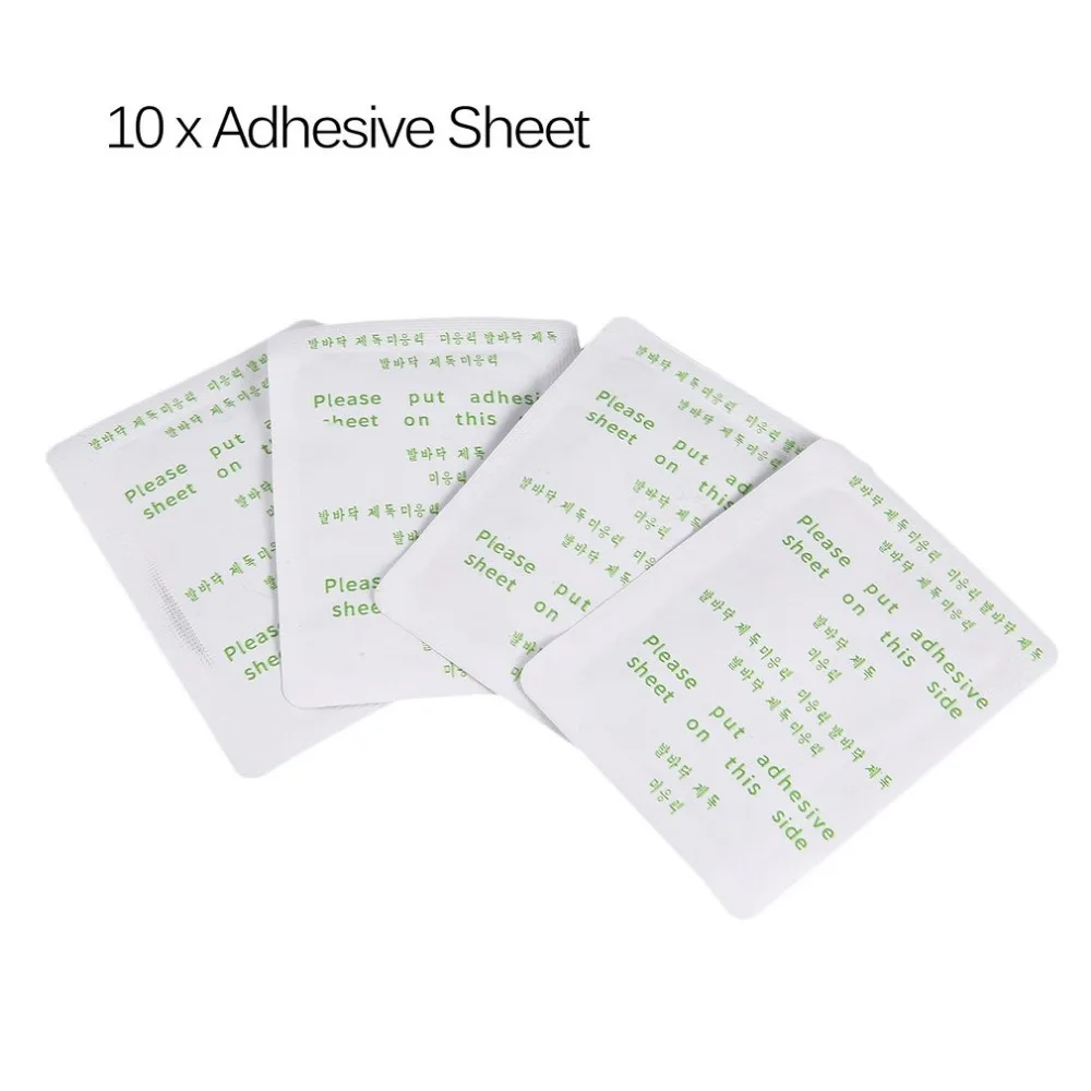 10pcs/lot Detox Foot Pads Patch Detoxify Toxins with