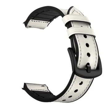 

Soft Silicone Comfort Smart Watch Strap Leather look Wrist Band With Strong clasp Watch Accessories For Garmin vívoactive 3