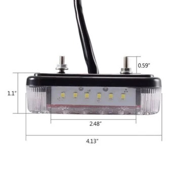 

DC 12V Light Lamp Set Bright LED License Plate Trailer Caravans Stop Rear Reverse Indicator