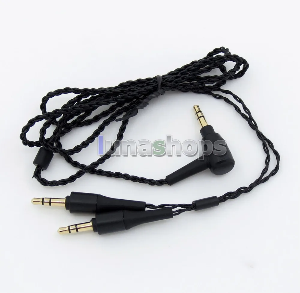 Upgrade DIY Headphones Cable Cord for Sony MDR Z7 Denon D7100 D600 Headphones LN005711