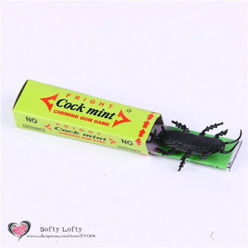 Fake Cockroaches Prank Joke Chewing Gum toys - 5