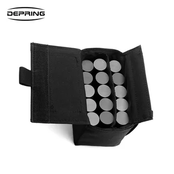 

Molle Tactical Shotgun Shell Reload Pouch Holder 15 Rounds Shotshell Waist Mag Bag Carrier