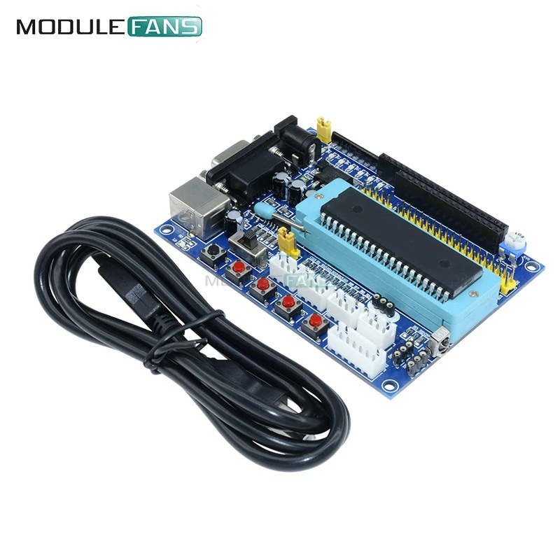 

DC 12V PIC16F877A PIC Minimum System Development Board Emulator JTAG ICSP Program Minimum System Microcontroller Module