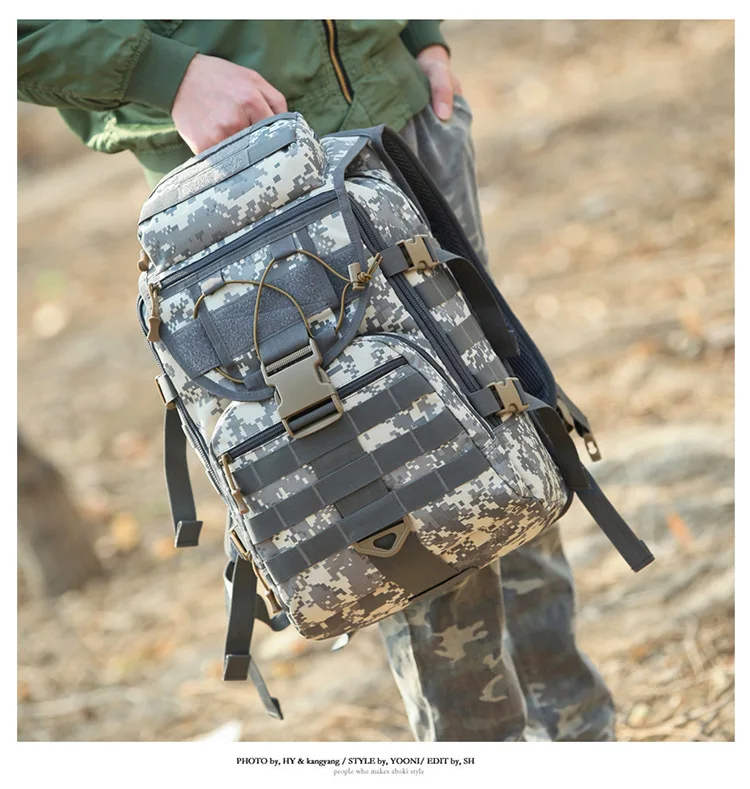 40л уличный спортивный военный тактический рюкзак, рюкзак для альпинизма, походов, походов, путешествий