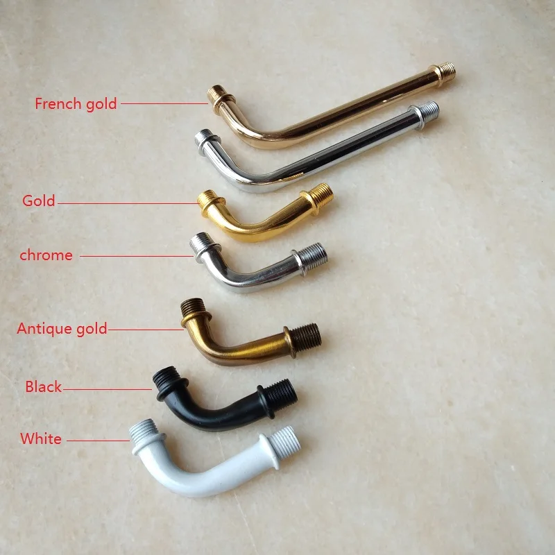 

10pcs/lot M10 Double Head ring outer teeth steering tube connecting pipe elbow pipe lighting accessories