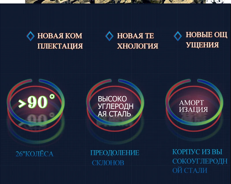 Clearance KUBEEN 26inch folding mountain bike 21 speed double damping  3 knife wheel bicycle double disc brakes mountain bike 5