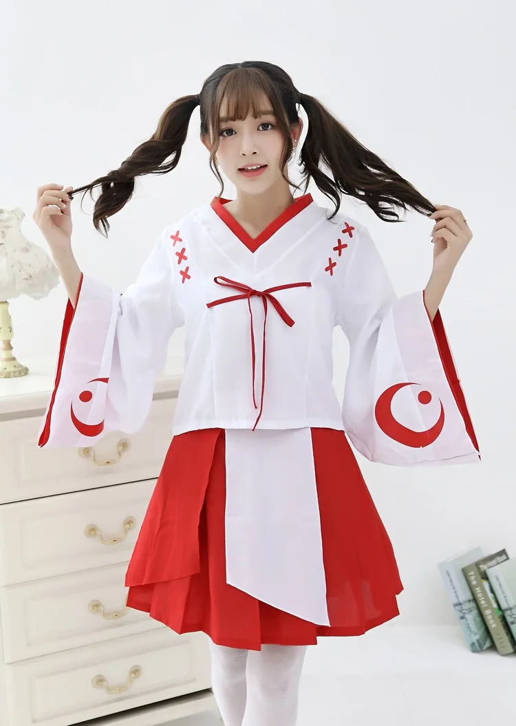 Kikyo Costume Cosplay Japanese Anime Lolita Modified ...