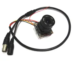 HD 2.0mp AHD CCTV Камера модуль 2MP 1920x1080 P 1/2. 8 "CMOS Сенсор безопасности печатной платы с 3mp CS Объектив + ИК-+ кабель