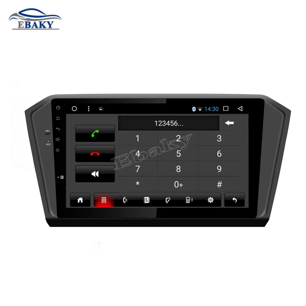 Clearance NaviTopia 10.1inch 1GB/2GB RAM Quad Core/Octa Core Android 7.1/8.1 Car DVD Radio for VW Magotan 2017 with GPS/wifi/maps 15