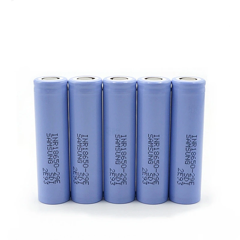 100% оригинал для SAMSUNG INR 18650-29E 3,6 В 3,7 В 2900 мАч литий-ионная батарея li-ion Перезаряжаемые аккумуляторов ячейки