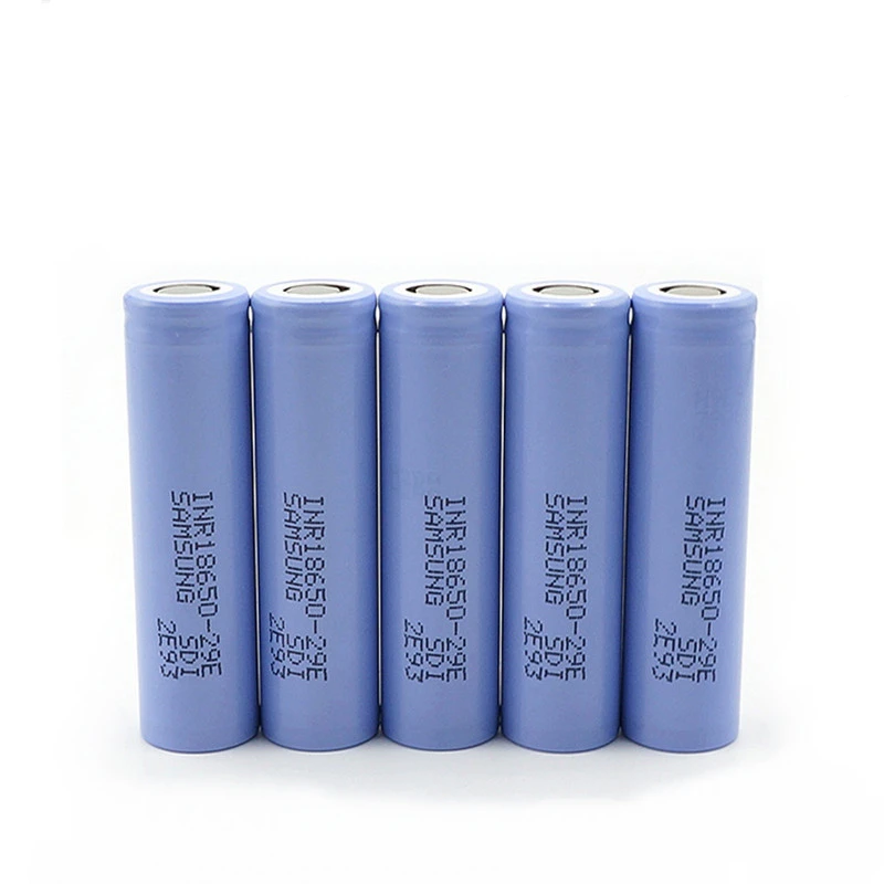 

100% Original For SAMSUNG INR 18650 - 29E 3.6V 3.7V 2900mAh Lithium ion Li-ion Rechargeable chargeable Batteries cell