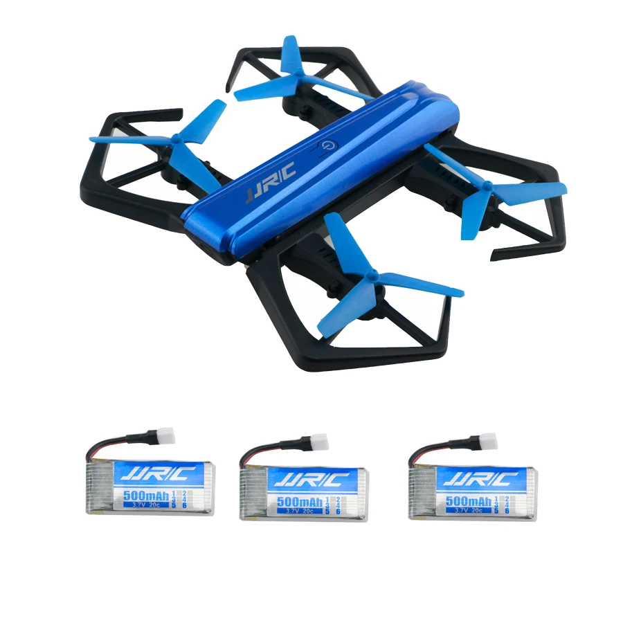 

JJRC H43WH Mini Foldable RC Selfie Drone BNF WiFi FPV 720P HD / Pincer-shaped Protection Frame / G-sensor Mode Quadcopter Camera