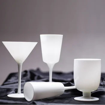 

450ML short cup White series European lead-free glass goblet 220ML/300ML liqueur cup,450ML short cup