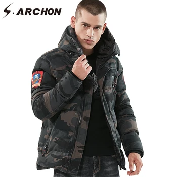 S.ARCHON Winter Tactical Camouflage Parka Jacket Men Warm Thick Cotton Padded Military Jacket Clothes Thermal Camo Soldier Coats
S.ARCHON Winter Tactical Camouflage Parka Jacket Men Warm Thick Cotton Padded Military Jacket Clothes Thermal Camo Soldier Coats