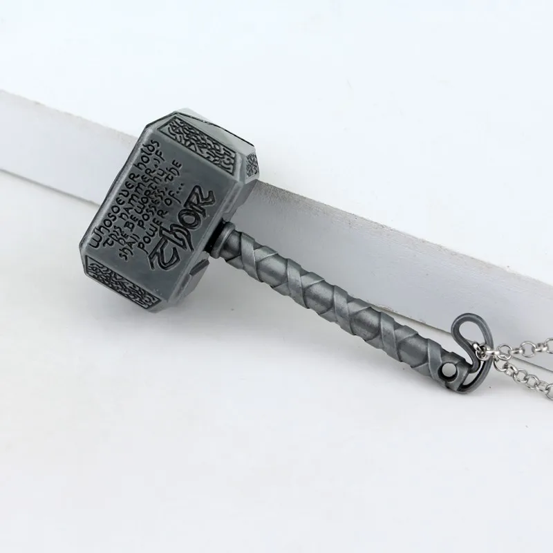 Амулет викингов кулон ожерелья Молот Тора мьельнир кулон ожерелья в виде кожаной веревки животное узел Викинг ювелирные изделия подарок