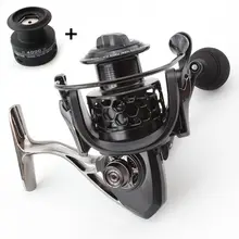 Полностью Металлическая Рыболовная катушка 14BB+ 1 подшипниковые шарики 5,1: 1 1000-7000 спиннинговая Катушка лодка рок рыболовное колесо дорожная Снасть