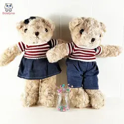 BOLAFYNIA детские плюшевые игрушки медведь для мальчиков и девочек с детская одежда малыша игрушка на Рождество подарок на день рождения