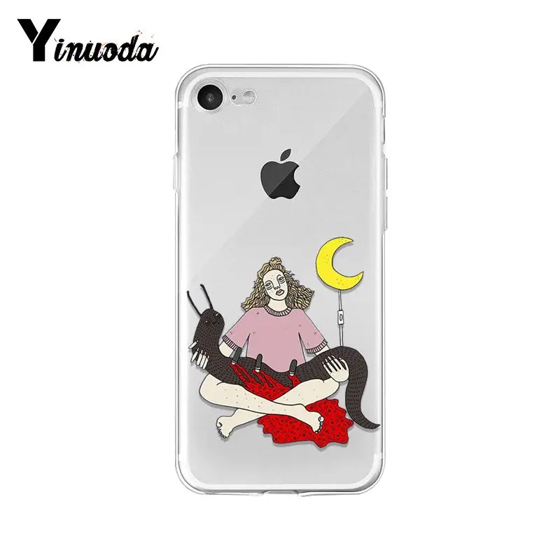 Yinuoda polly nor painting art Мультфильм уникальный дизайн, чехол для телефона для iPhone 8 7 6S Plus 5 5S SE XR X XS MAX 10 11 pro max