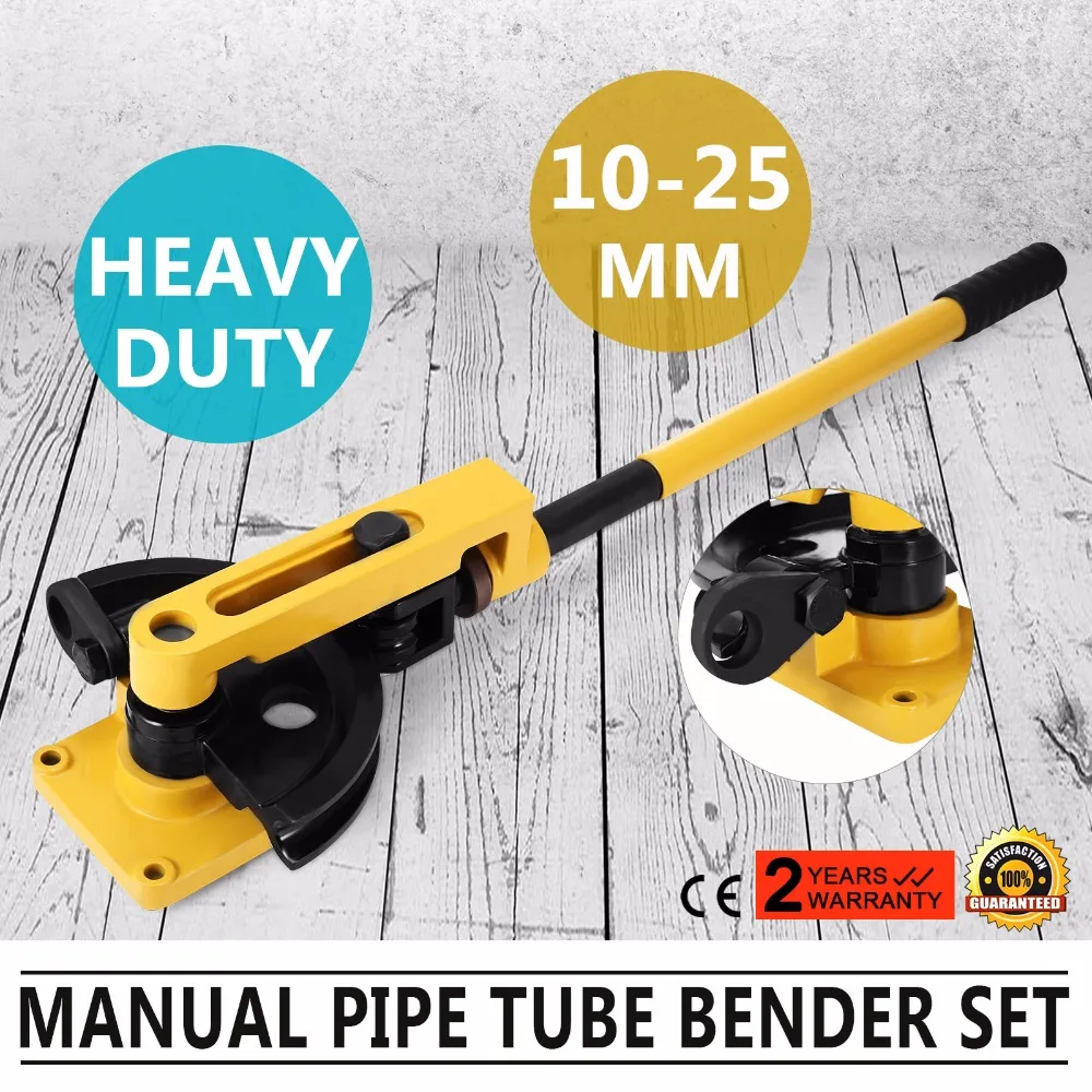 

Manual Pipe Bender Set 3/8 to 1 INCH Pipe Tubing Bender with 7 Dies for Bending Pipes