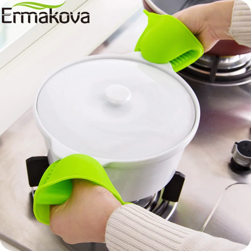 ERMAKOVA набор из 2 горячий держатель для миски зажим посуды Кастрюля Сковорода