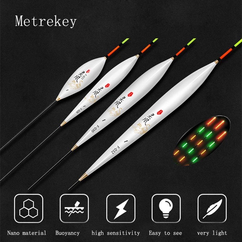 

Classical Fishing Floats Composite Nano Bobber luminescent Buoy High Quality Flotador Carp Crucian Fishing Tackle Accessories