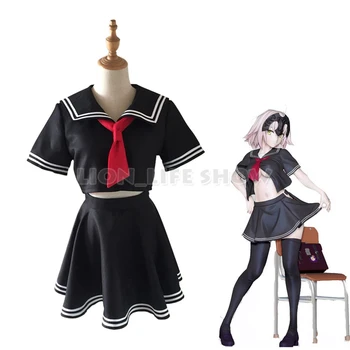 

FGO Fate / Apocrypha Jeanne d'Arc Saber of Black Sexy JK Uniform Cosplay Costume
