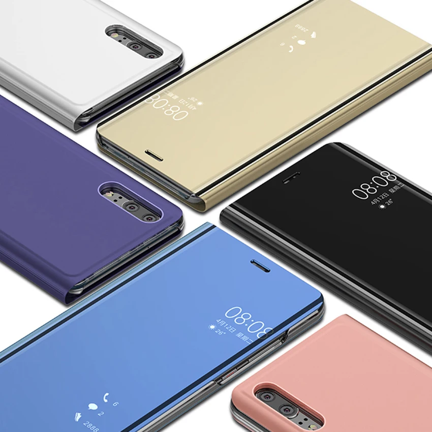 Flip Cover Mirror Phone Case For Huawei P30 Pro P20 Mate 20 X 20X 10 P10 Plus 10Pro P 30 Mate20 Mate10 P30Pro 30Pro P20Pro 20pro
